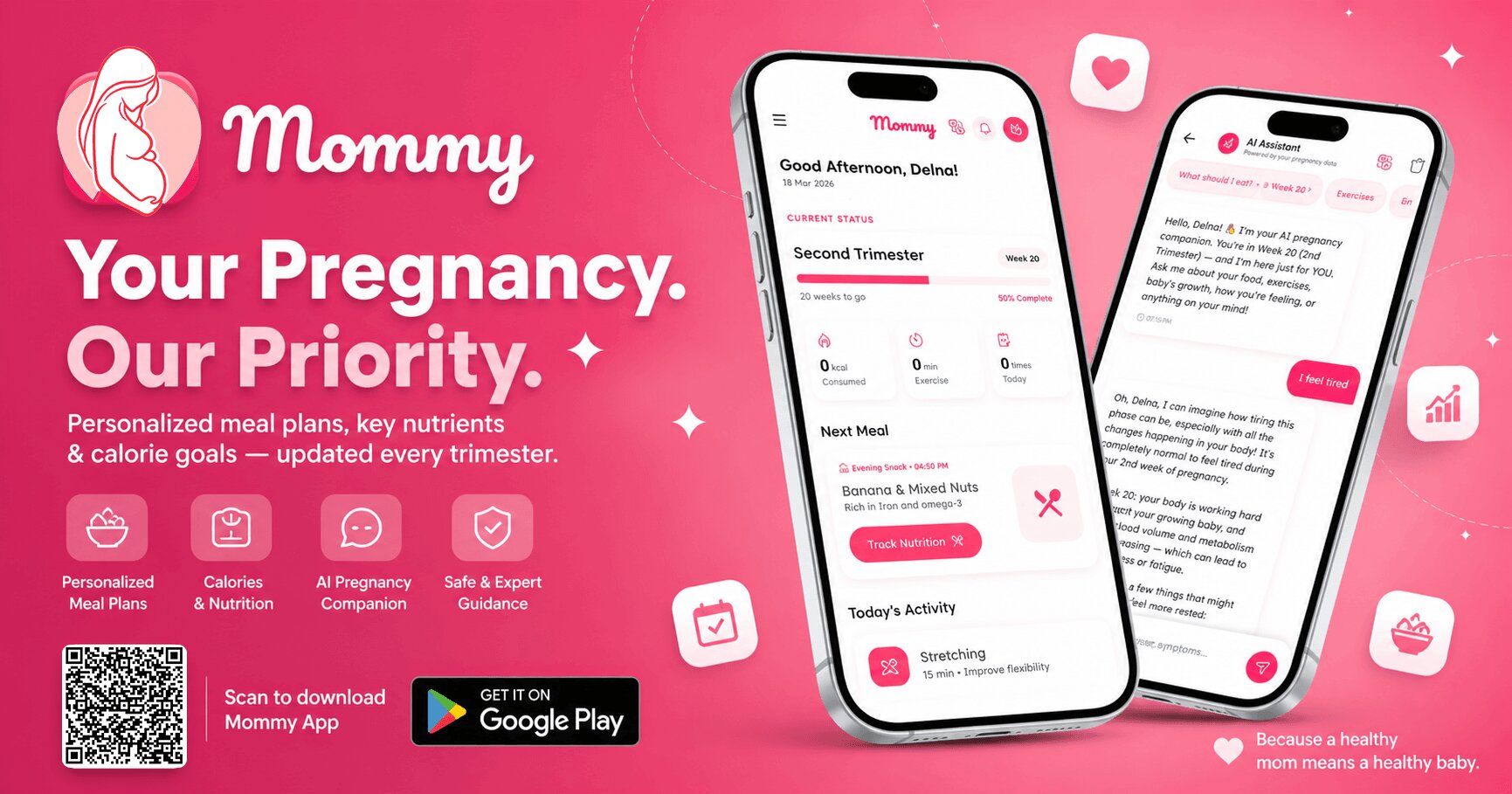 Mommy — Pregnancy Care & Guide