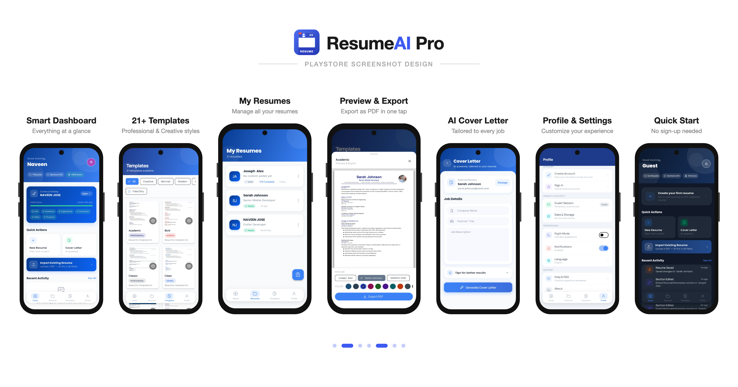 ResumeAI Pro — Resume Builder